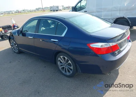 2015 Honda Accord Sport z USA, uszkodzony, nr VIN 1HGCR2F58FA189681